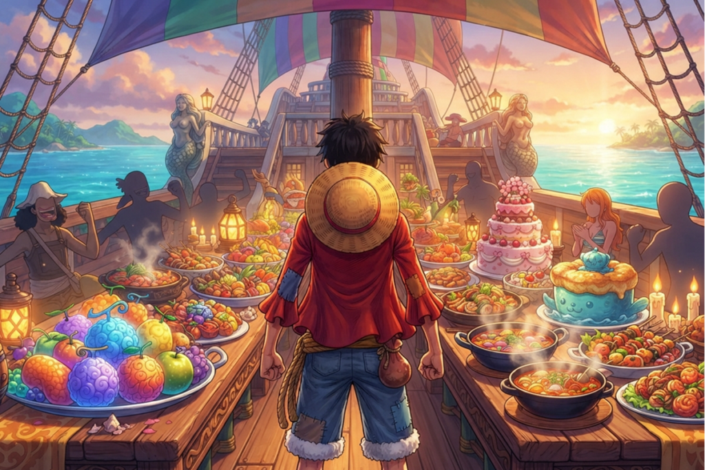 Gameplay d’un jeu similaire à One Piece : Grand Gourmet