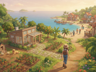 Gameplay d’un jeu de simulation similaire à Starsand Island
