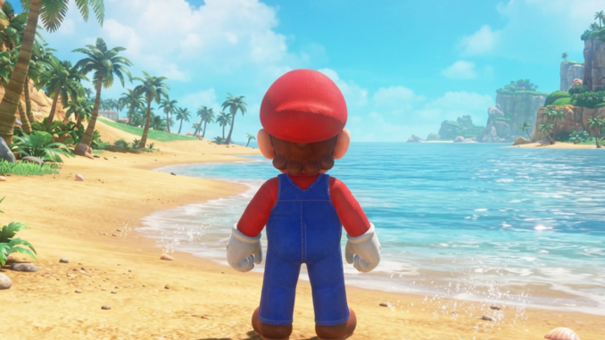 Gameplay d’un jeu similaire à Super Mario Sunshine
