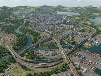 Gameplay d’un jeu similaire à Transport Fever