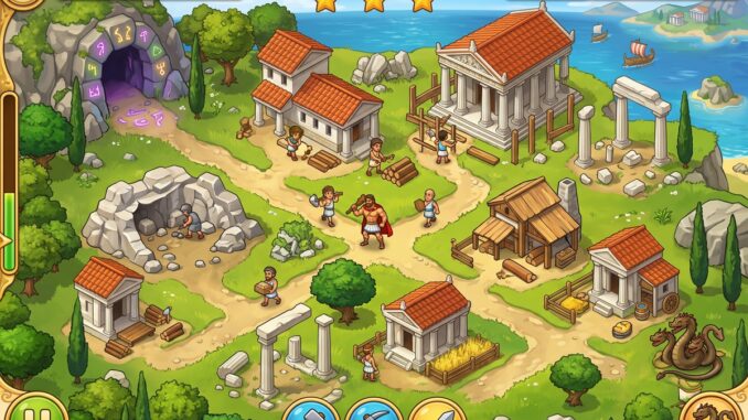 Gameplay d’un jeu comme 12 Labours of Hercules