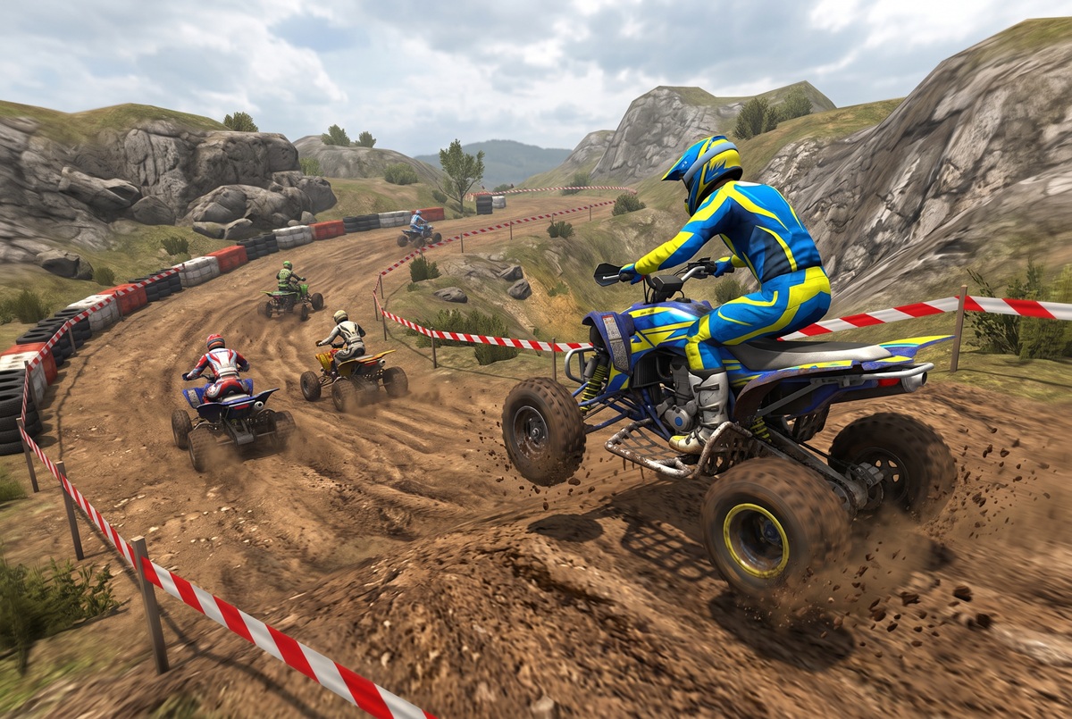 Gameplay d’un jeu comme ATV Xtrem Quad