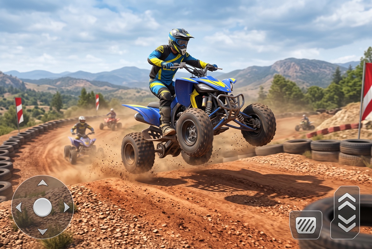 Gameplay d’un jeu comme ATV Xtrem Quad