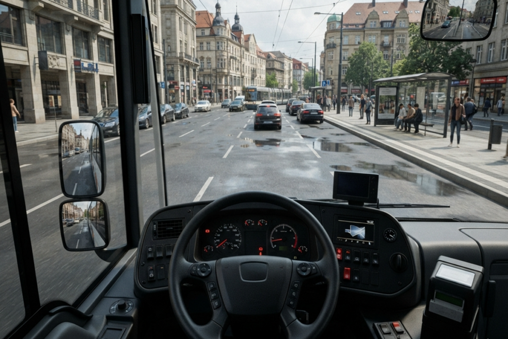 Gameplay d’un jeu comme Bus Simulator 2027