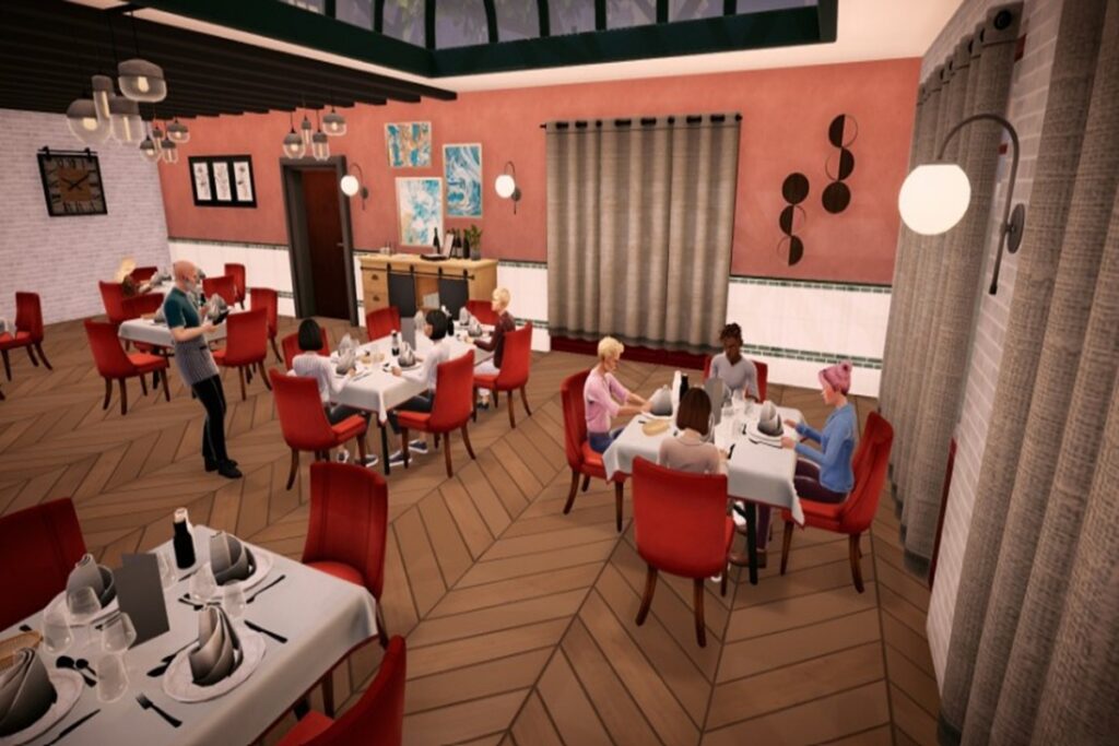 Gameplay d’un jeu de simulation comme Chef Life : A Restaurant Simulator
