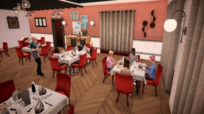 Gameplay d’un jeu de simulation comme Chef Life : A Restaurant Simulator