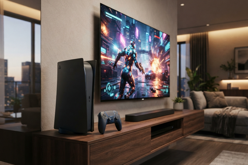 Illustration d’une console PS5