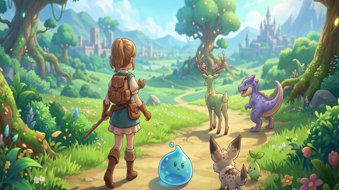 Gameplay d’un jeu similaire à Dragon Quest Monsters 4