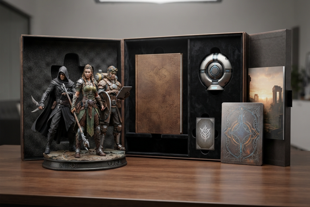 Illustration d’une édition collector de jeux
