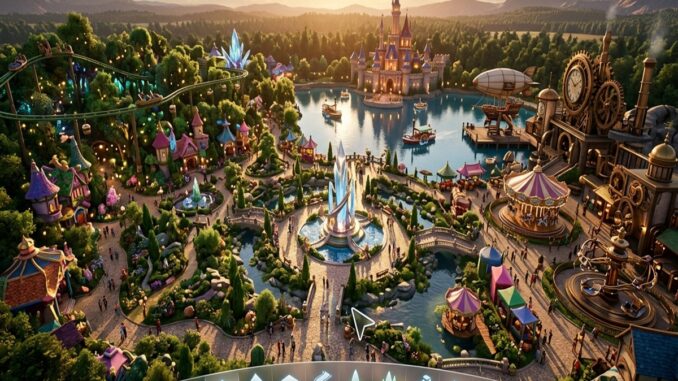 Gameplay d’un jeu de gestion similaire aux jeux de Frontier Developments