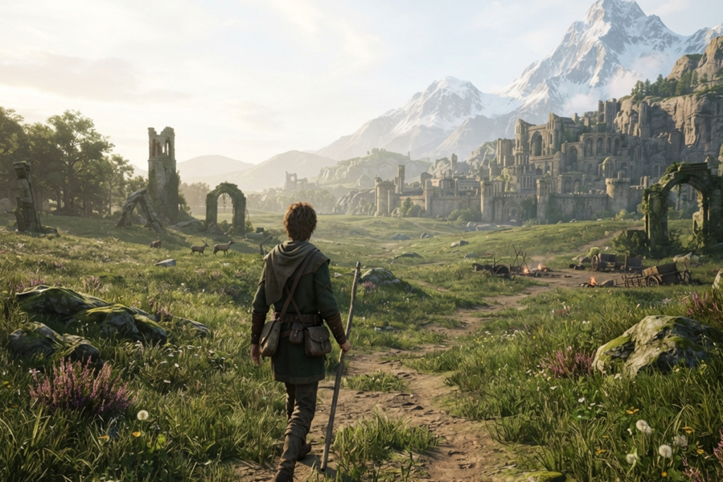 Gameplay d’un jeu similaire à celui présenté au Zelda Direct