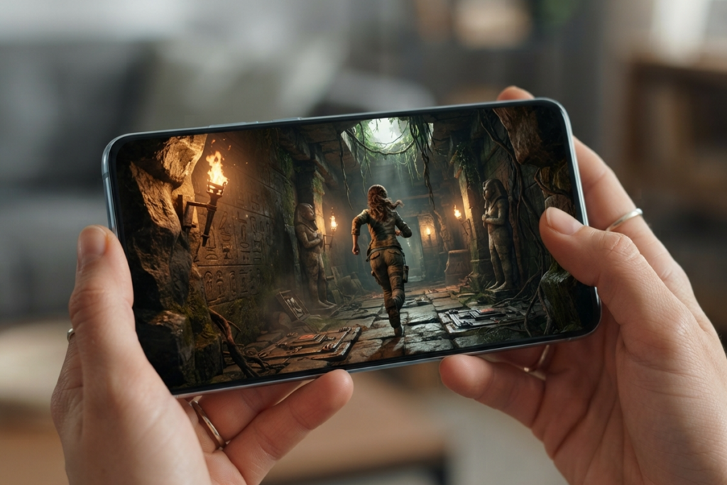 Un jeu mobile similaire à Lara Croft and the Temple of Osiris