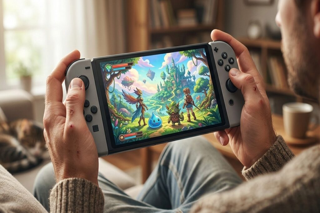 Un jeu RPG similaire à Dragon Quest sur Nintendo Switch