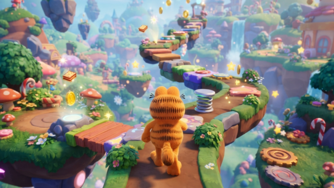 Un jeu comme Garfield : Escape from Monday rempli de défis en 3D