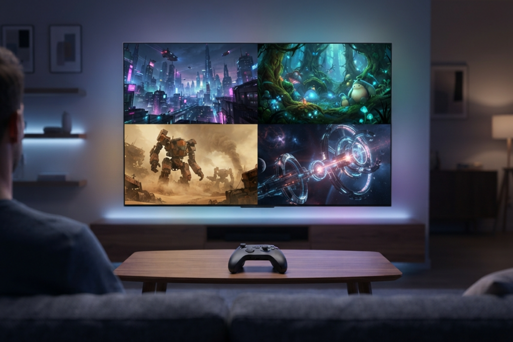 Illustration d’une conférence sur les jeux