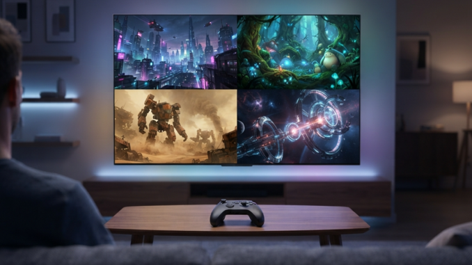 Illustration d’une conférence sur les jeux