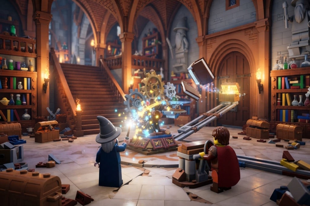 Gameplay d’un jeu similaire à LEGO Harry Potter Collection