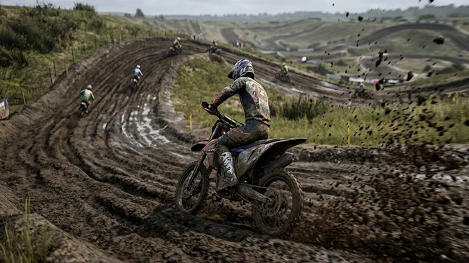 Gameplay d’un jeu de motos similaire à MXGP 26