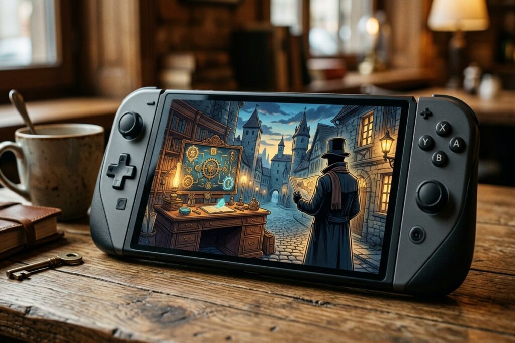 Un jeu similaire à Professeur Layton sur Nintendo Switch