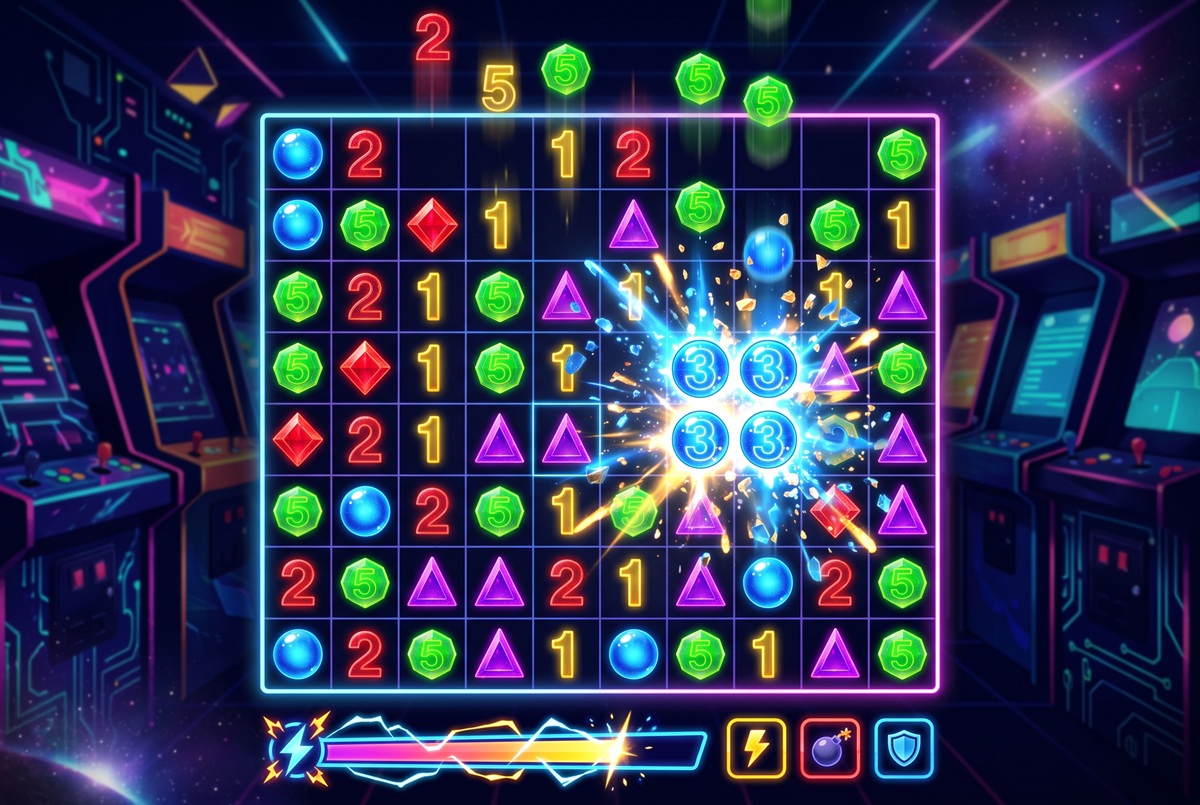 Gameplay d'un jeu comme Resolve: a Math Game