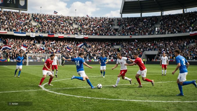 Gameplay d’un jeu de simulation de foot immersive comme EA SPORTS FC 27