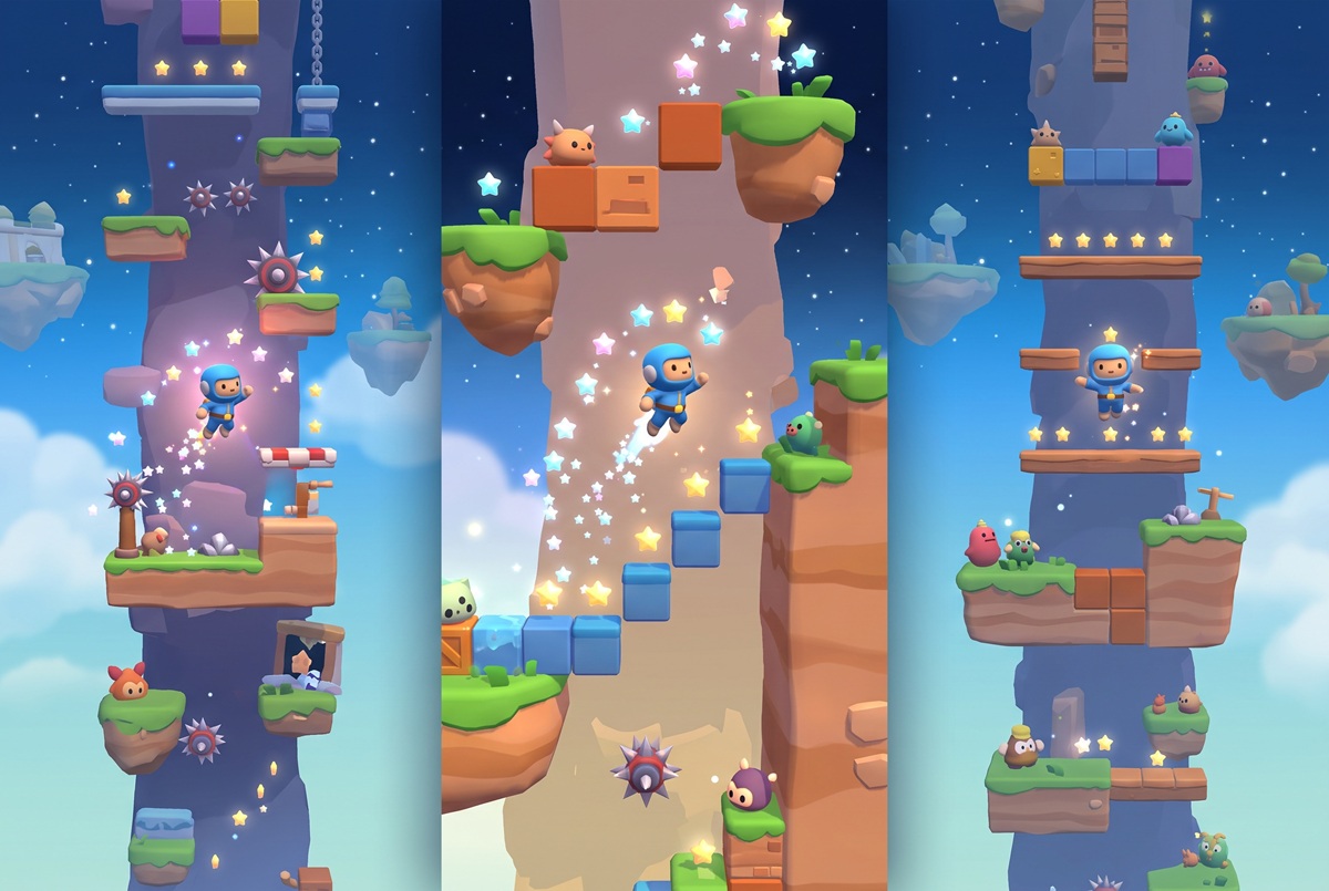 Gameplay d'un jeu comme Starlit Adventures