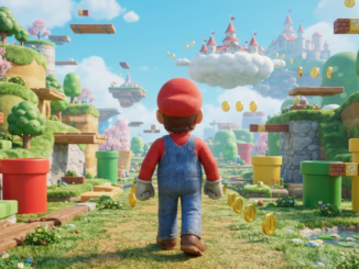 Mario dans un jeu en 3D