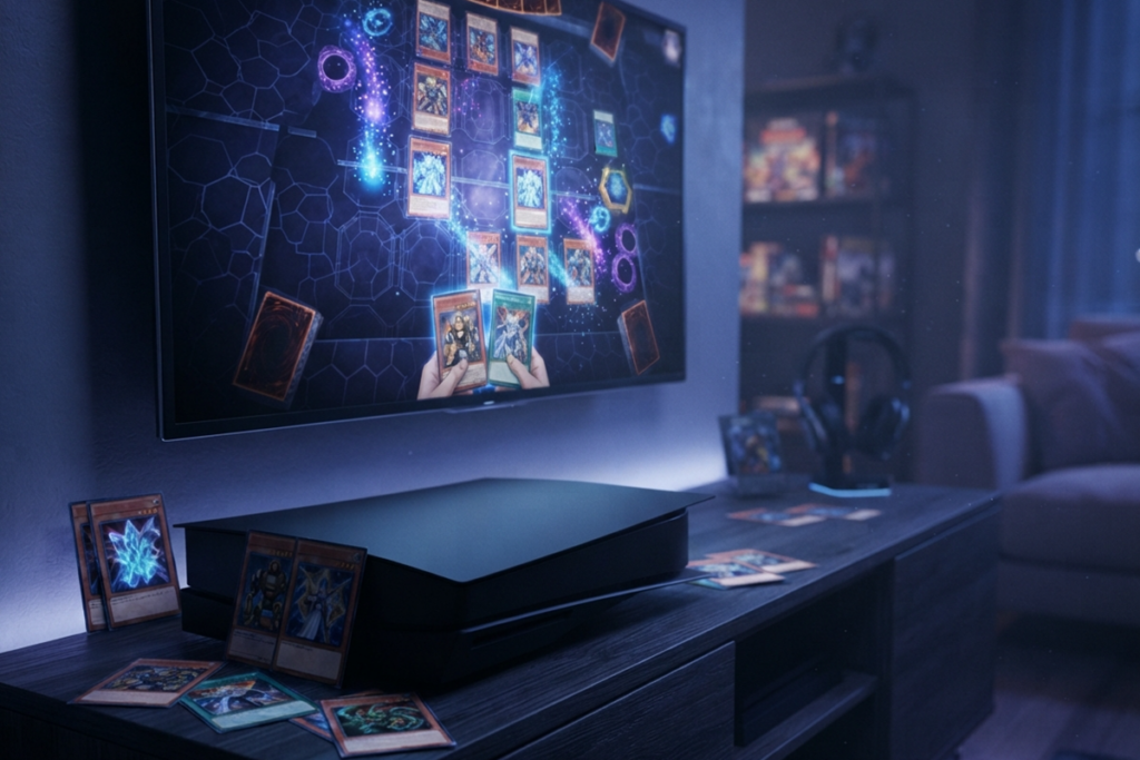 Un JCC comme Yu-Gi-Oh! TAG FORCE GX sur console