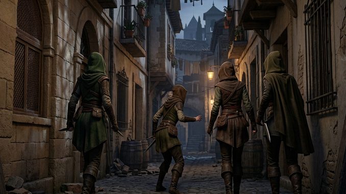Gameplay d’un jeu d’aventure similaire à Assassin’s Creed Rebellion